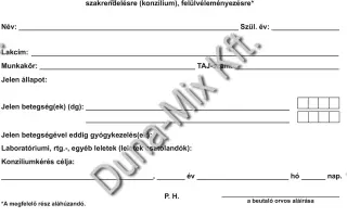 Beutaló (szakrend. Felülvizsg.) 1